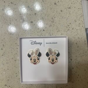 BaubleBar Disney Mickey Mouse Easter earrings